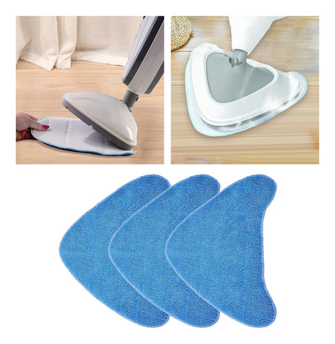 Almohadillas De Limpieza De Microfibra De 3 Piezas De
