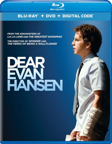 Blu-ray + Dvd Dear Evan Hansen / Querido Evan Hansen