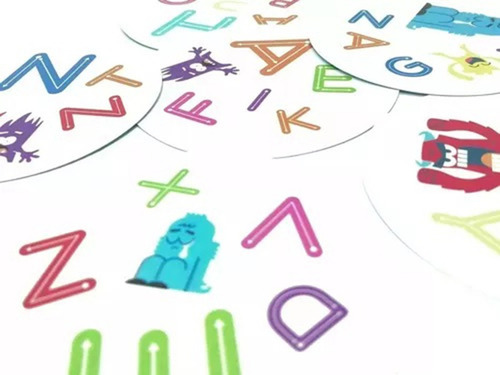 Cuál Es? Juego Abc Y Emociones Rapidez Visual Atencion