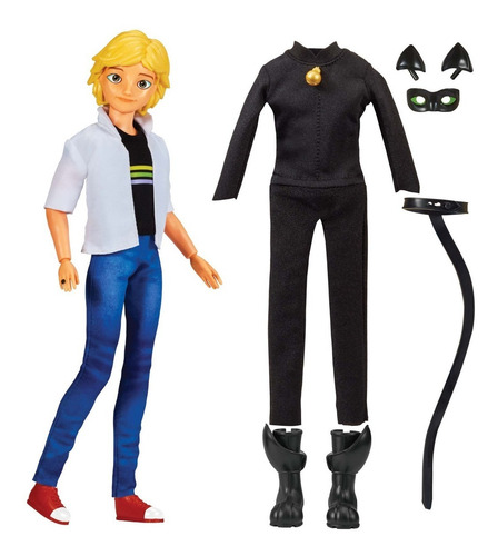 Imagen 2 de 4 de Miraculous Super Secreto Adrien Con Traje