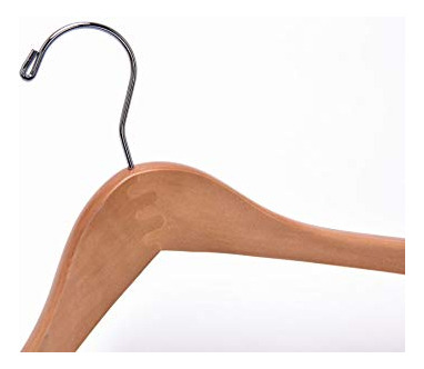 Percheros De Calidad Curvados De Madera Para Abrigos Y Traje