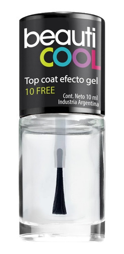 Venta Por Unidad - Top Coat 10 Free Efecto Gel