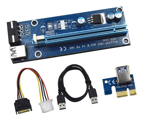 1 Juego Adaptador Pci-e I Decir Extensor Extension I- Pin X