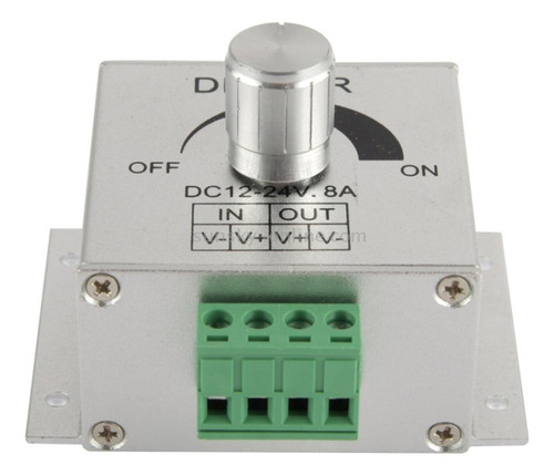 Dimmer 12-24v Regulador De Atenuación Led Con Interruptor