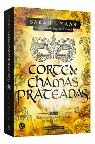 Corte De Chamas Prateadas - Volume 4 - Sarah J. Maas - Livro Físico