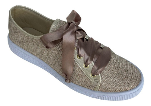 Imagen 4 de 10 de Tenis Para Mujer Felipe Rentería Sneaker Moda Casual