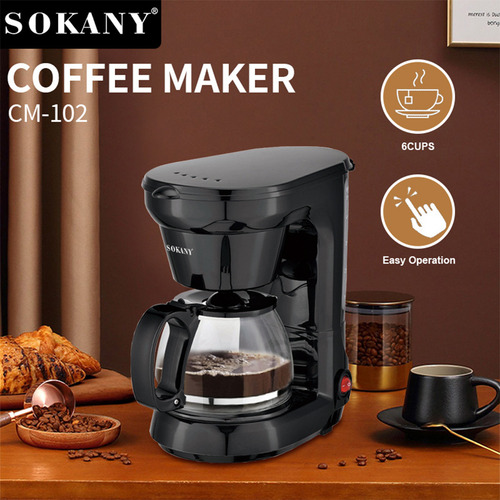 Cafetera De Oficina O Cafetera Para 6 Tazas, Ideal Para Uso