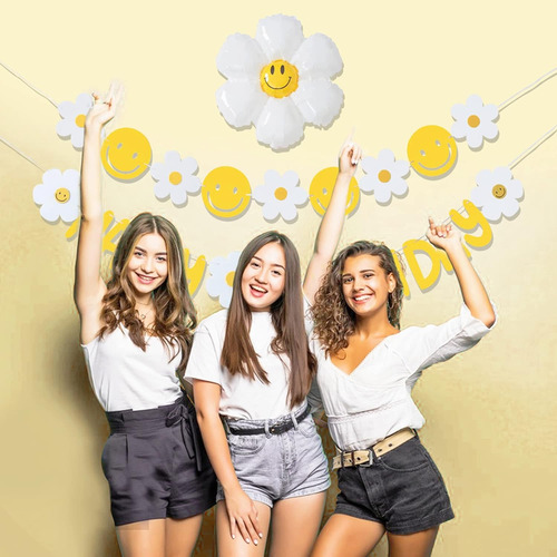 Banner De Feliz Cumpleaños, Decoraciones De Fiesta De Cumple
