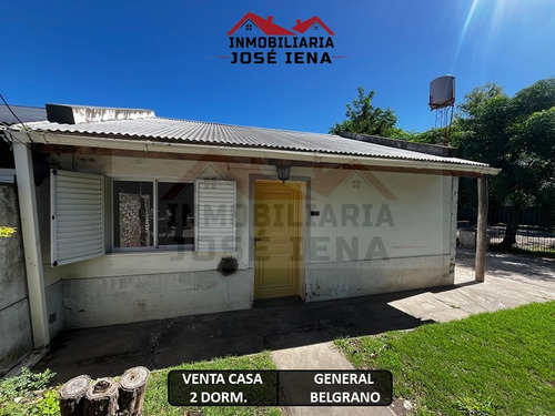 Casa 2 Dorm. En Venta - Calle 54 Nº 204 Esquina 107 - General Belgrano.