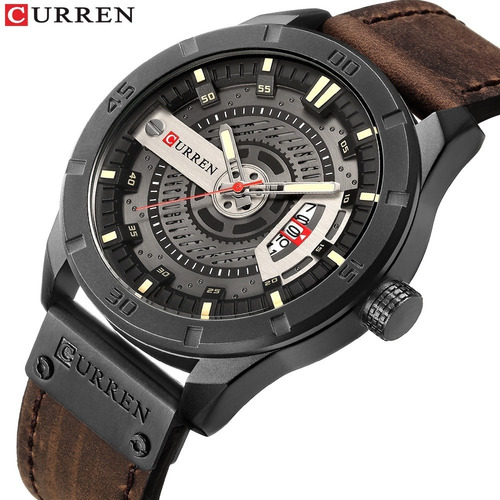 Relógio Curren Masculino De Luxo 8301