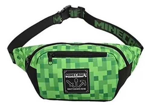 Riñonera Ajustable Para Niños Minecraft Creeper