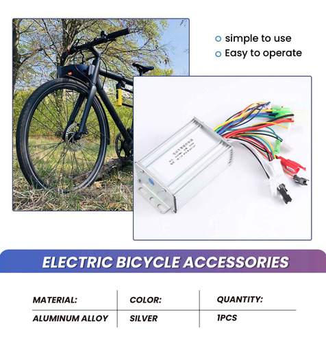 Controlador Sin Escobillas Para Bicicletas Eléctricas De 36