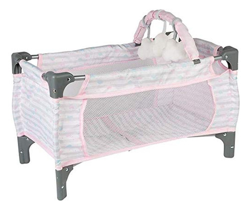 Juego De Cuna Y Cambiador Baby Doll Adora Pack-n-play
