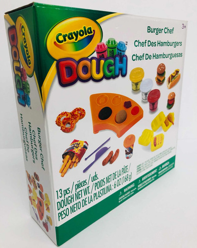Crayola Set De Masas Grande Chef De Hamburguesas Kreker