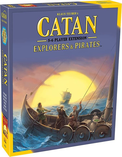 Catán, Juego De Mesa Exploradores Y Piratas 5.º Edición .