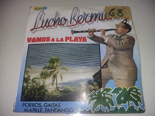 Lp Vinilo Disco Vinyl Lucho Bermudez Vamos A La Playa Cumbia