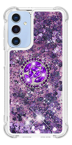 Funda Protectora Con Purpurina Líquida For Samsung Galaxy A15 5g
