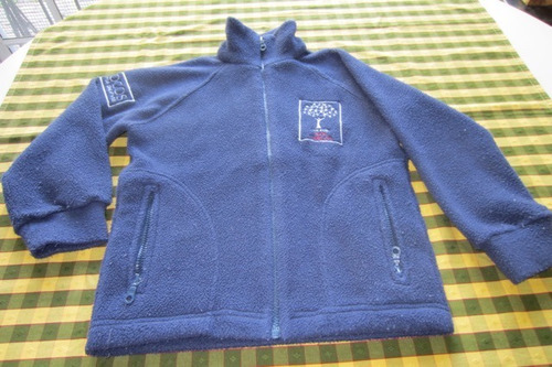 Campera De Polar Azul, Colegio Diálogos San Carlos!!