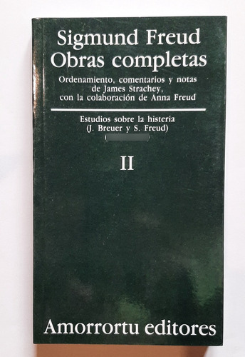 Sigmund Freud Obras Completas - Vol. Ii - Amorrortu Editores