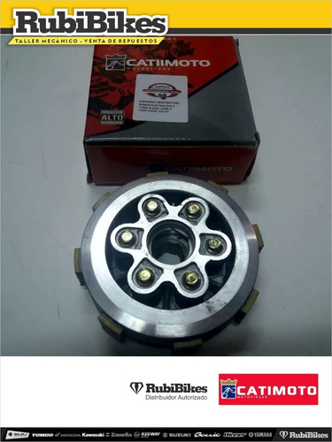 Imagen 2 de 4 de Embrague Racing Cg 6 Tornillos
