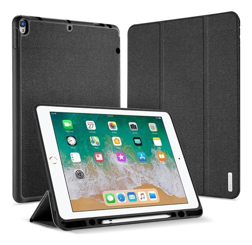 Funda Smart Case For Pad Pro 12.9 2017 A1670 Con Solt Pencil