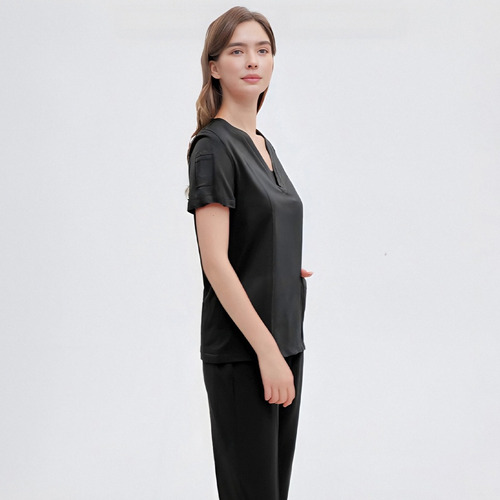2 Pcs Pijama Quirúrgica Scrub Jogger Uniforme Conjunto Mujer