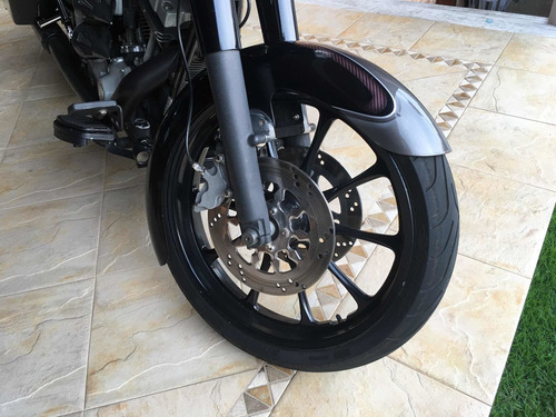 Harley-davidson Road King Totalmente Customizada Show De Bik