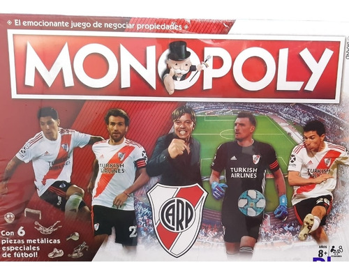 Juego De Mesa Monopoly River Plate 20002
