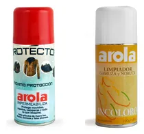 Comprar Combo Arola Para Gamuza Y Nobuck Protector + Limpiador