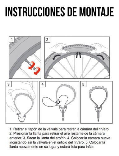 Cámara Butyl Para Bicicleta R29x2.125-2.40 V. Francesa 48mm Tipo De Válvula Presta