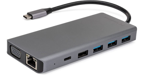 Hub Adaptador 13 En 1 Usb Ethernet Vga Usb C Hdmi Lector Sd