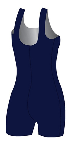 Traje De Baño Jammer Basico Media Pierna Niña Marino