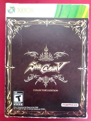 Soul Calibur 5 Collectors Edition Xbox 360