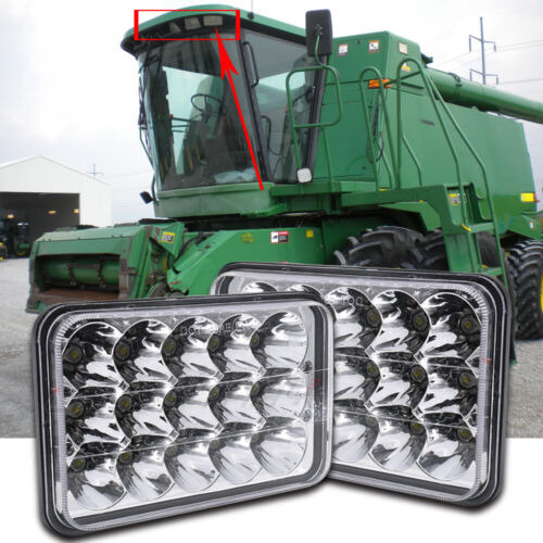 Faros Led 4x6 Para Tractor John Deere 4700 4710 4720