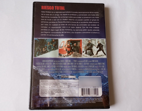 Riesgo Total Película Dvd Original (silvester Stallone)