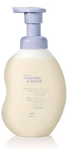Natura Sab. Espuma Da Cabeça/pés Mamãe E Bebê Relaxant 200ml