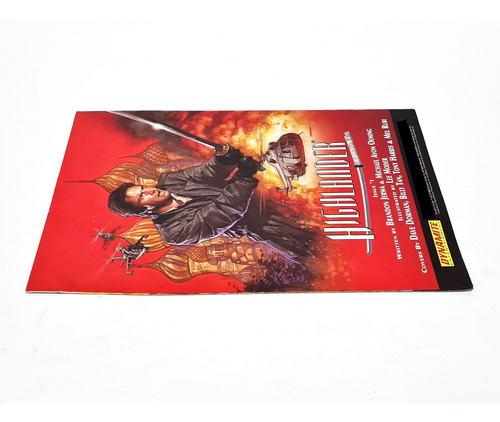 Hq Highlander #0 Importado Capa Alternativa - Editora Dynamite Tk0b