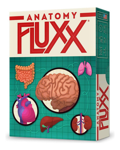 Looney Labs Anatomy Fluxx Juego De Cartas - Juegos De Cartas