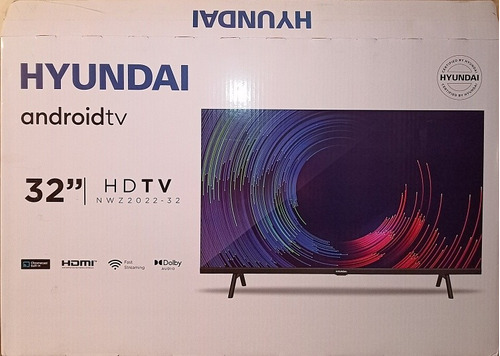 Televisor 32'' Hyundai Android Tv Pantalla Partida.. 