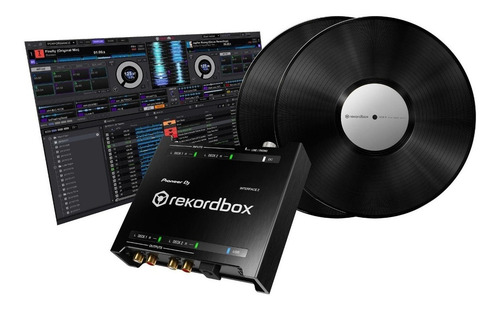 Imagen 1 de 3 de Pioneer Interface 2 Placa Dj 2 Canales Vinilos Rekord Box
