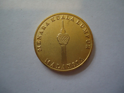 Medalla De Menara Kuala Lumpur Malasia ( Cm )
