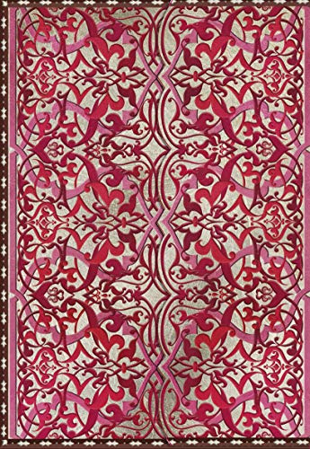 Cuaderno Persia 2: Notitieboek Met Reliëf Rose-rood -persa-