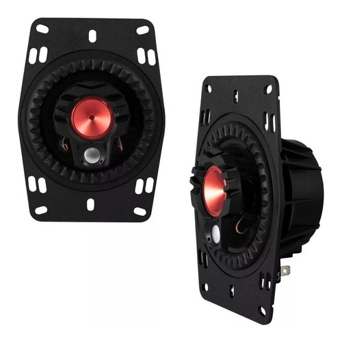 Par Alto Falante Triaxial Bomber 4 Polegadas Bbr 100w Rms