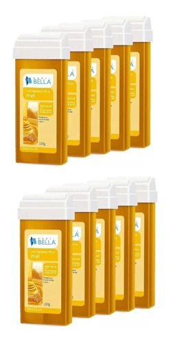 Imagem 3 de 7 de Kit Depilador Elétrico Depilação + 10 Ceras Refil Mel