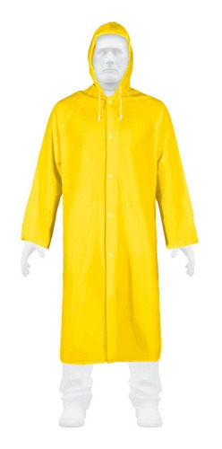 Imagen 1 de 4 de Gabardina Impermeable Pvc Espes 10mm Ex-grande Pretul 29965