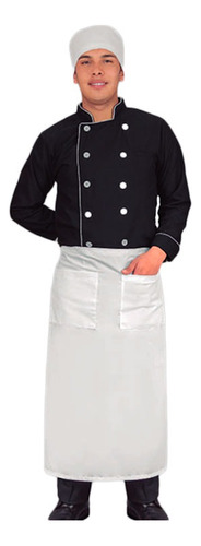 Mandil De Chef Unisex Colores Gastronomía Moda Chef Premium