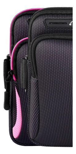 Suporte Porta Celular Corrida Braçadeira Cor Sortida Cor Rosa