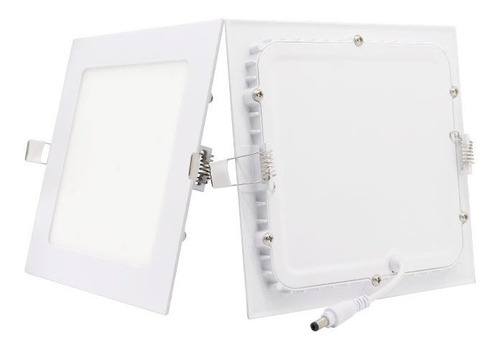 Panel Led Embutir Cuadrado 24w Aluminio Calido Frio Full