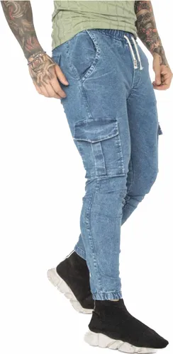 Jean con puño abajo outlet