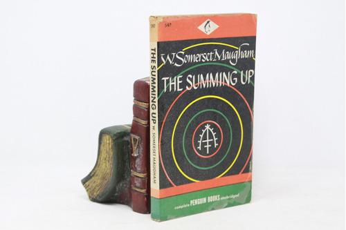 W Somerset Maugham - The Summing Up - 1938 - Libro En Inglés